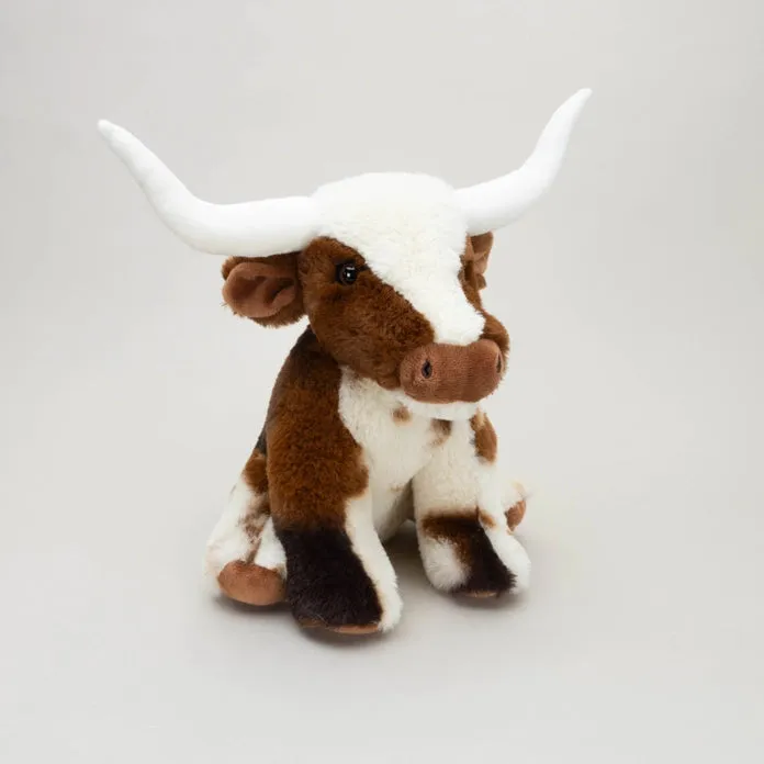 Small Longhorn Plush Toy
