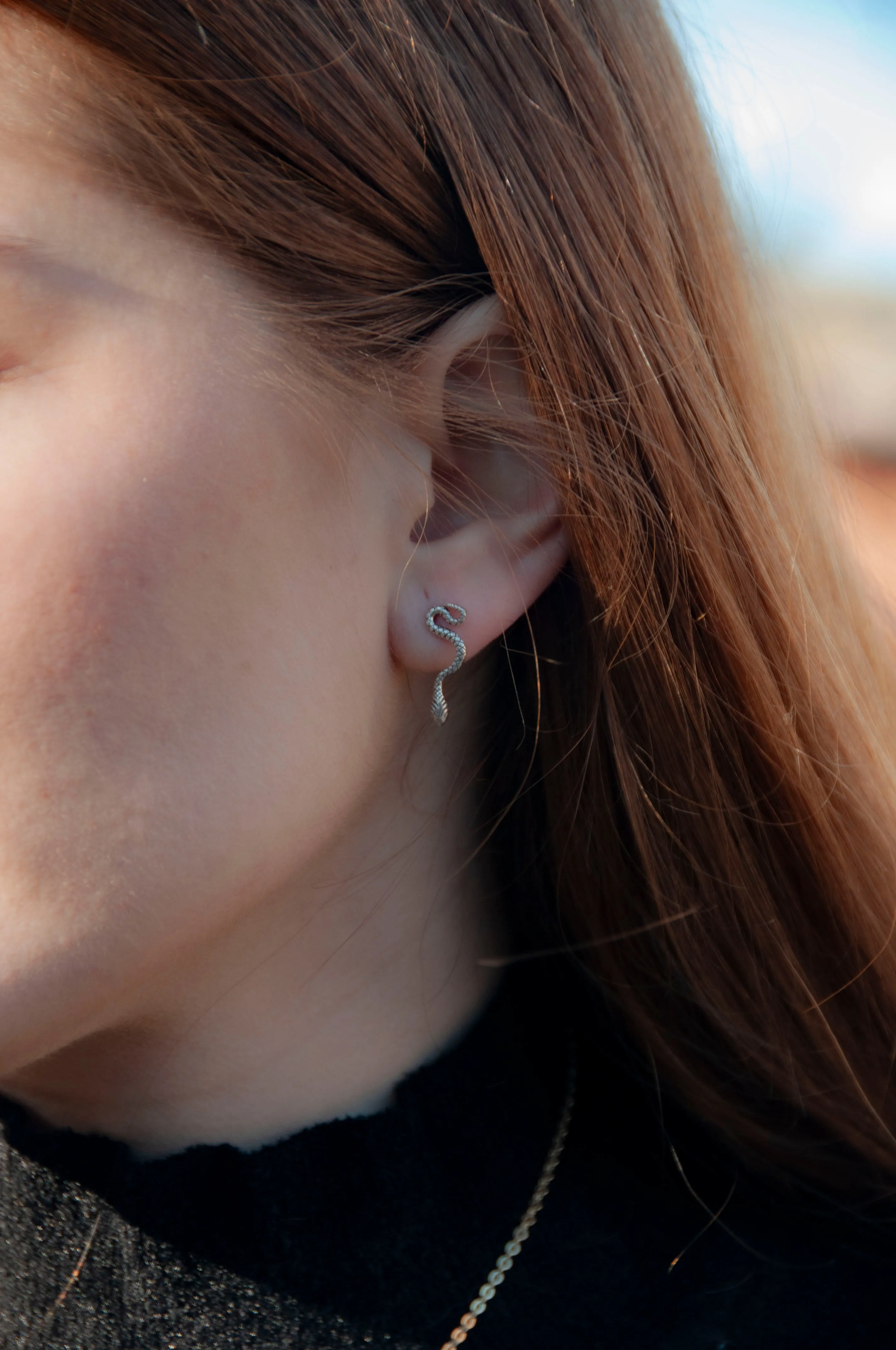 Snake Tiny Earrings