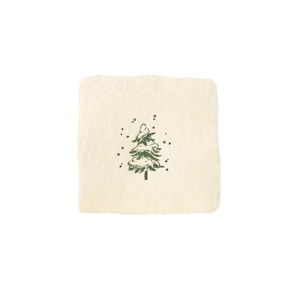 Snowy Pine Tree Card