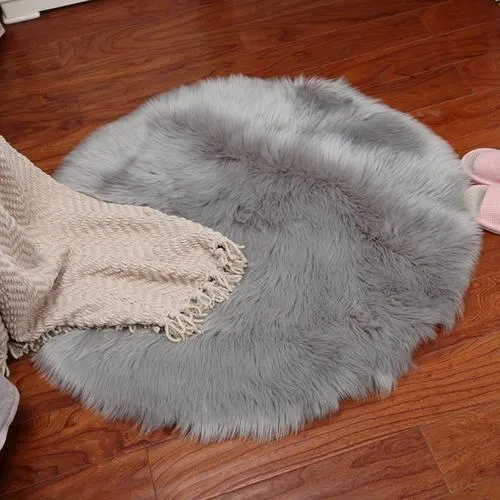 Soft Artificial Sheepskin Rug