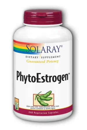 Solaray PhytoEstrogen w/ Wild Yam, Black Cohosh & Dong Quai, Menopause Support 240ct
