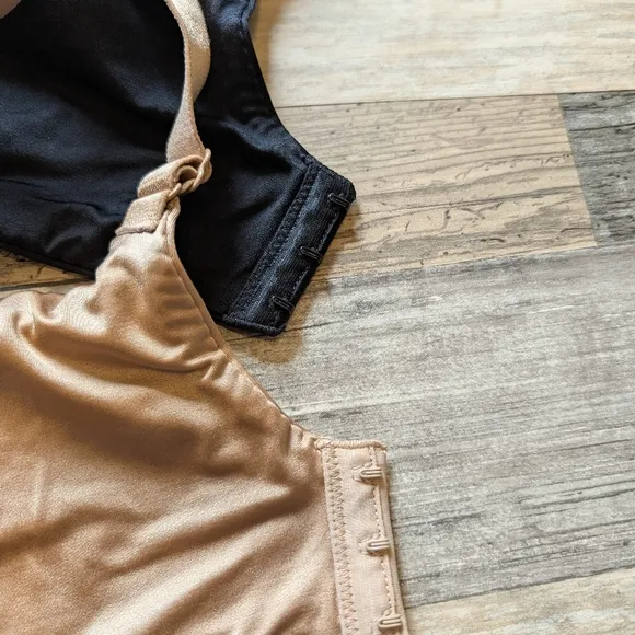 Soma beige and black stunning pushup bra bundle 40DD EUC