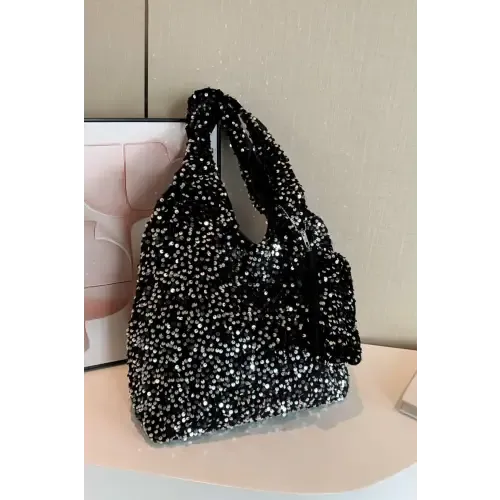 Sparkle in Style with Our Sequin Polyester Handbag for Every Occasion
