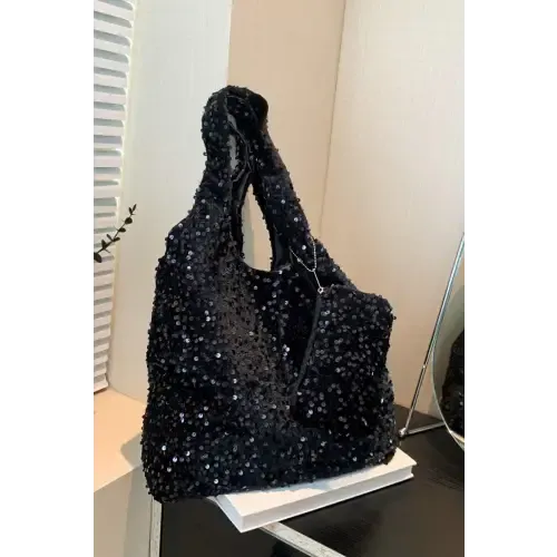 Sparkle in Style with Our Sequin Polyester Handbag for Every Occasion