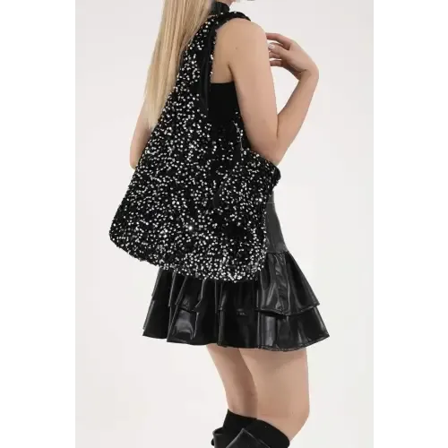 Sparkle in Style with Our Sequin Polyester Handbag for Every Occasion