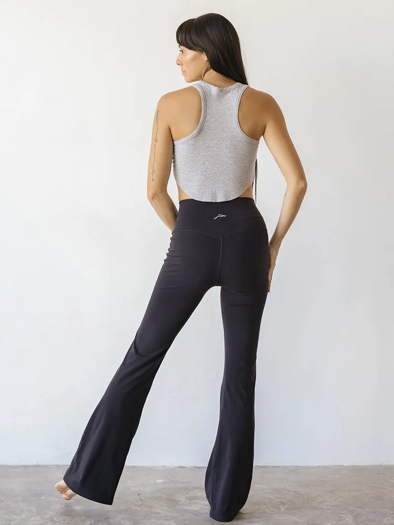 Spodnie Flare, Black