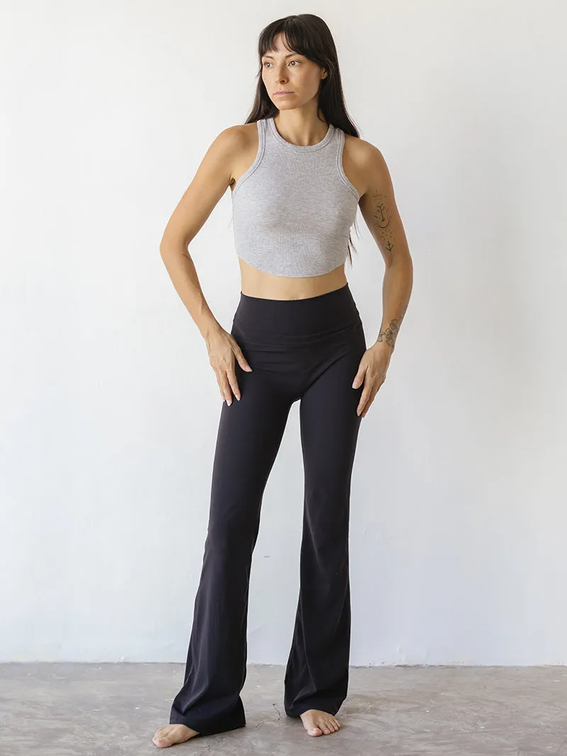 Spodnie Flare, Black