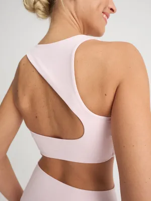 Stanik z wycięciem na plecach Goddess, Soft Pink