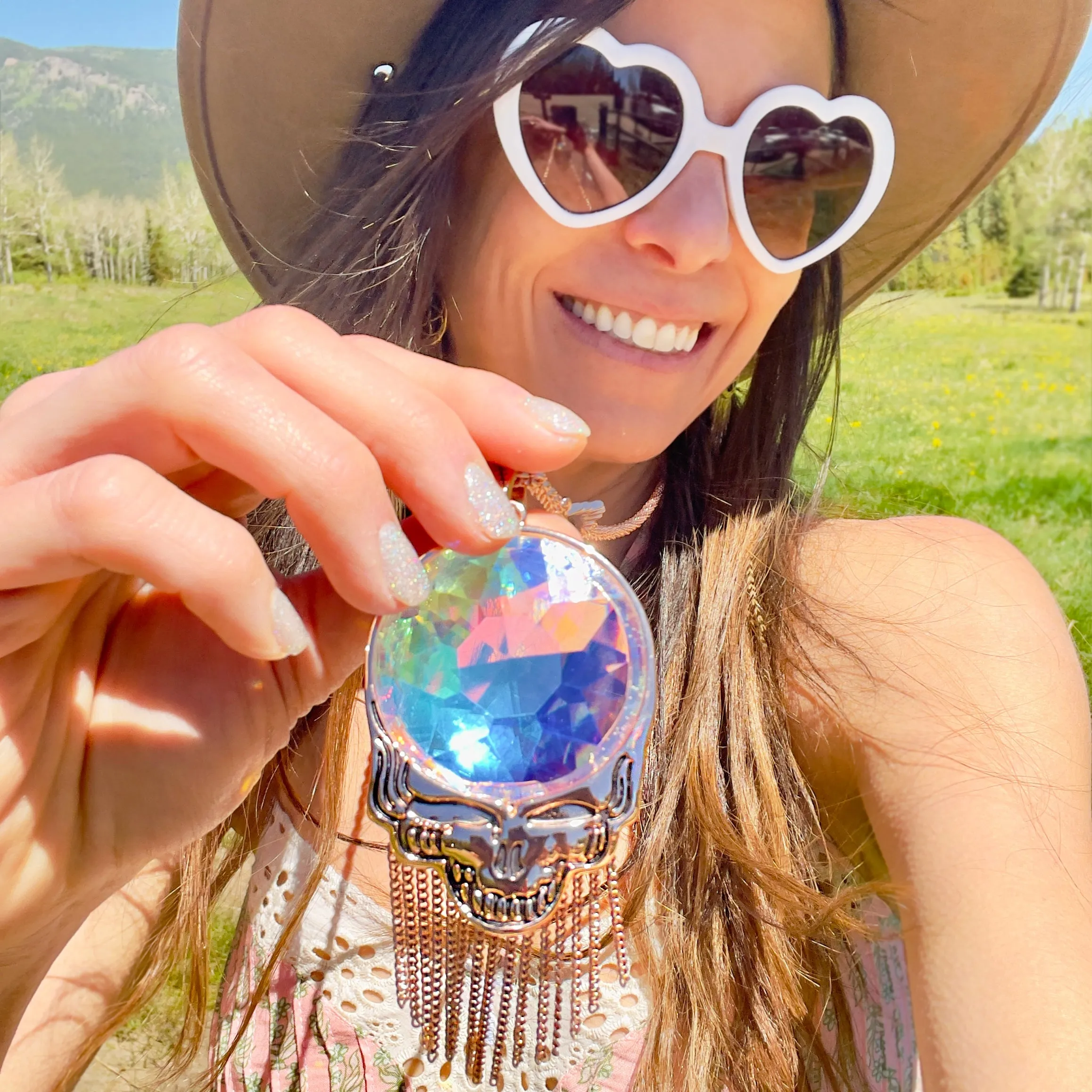 Steal Your Prism Necklace | Rose Gold