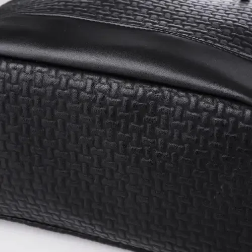 Stylish Black Leather Backpack Bag for Urban Adventurers