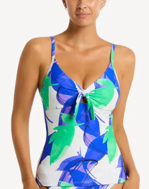 Sublime Tie Front DD/E Tankini Top