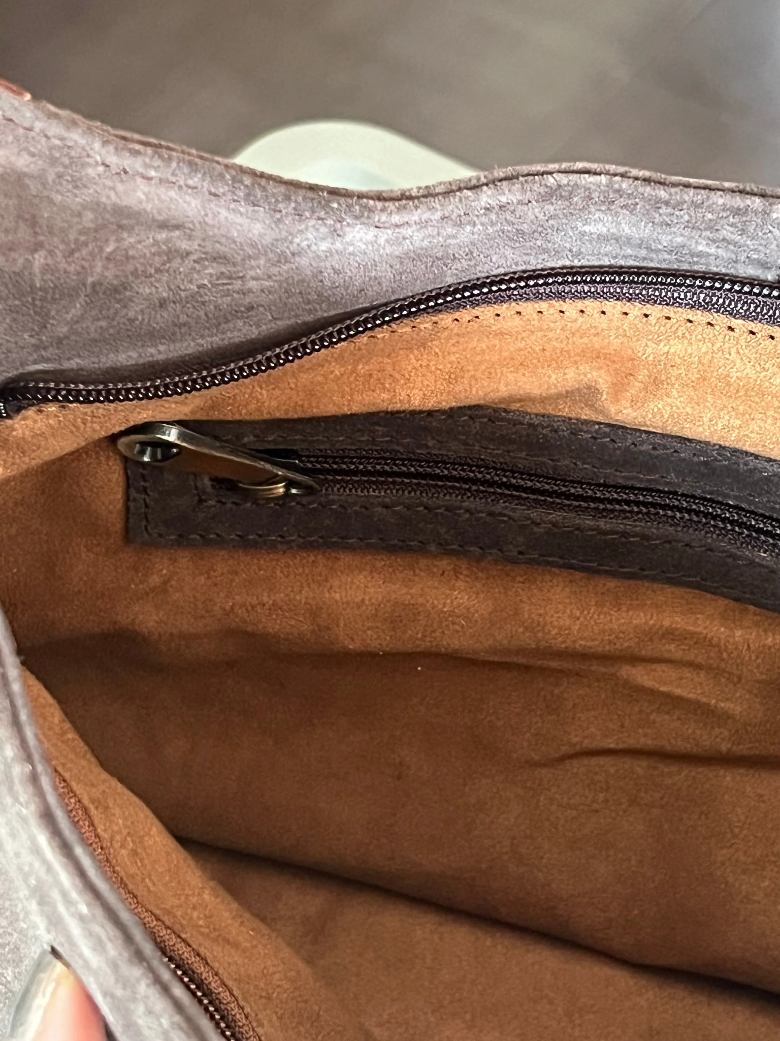 Suede Leather Bag
