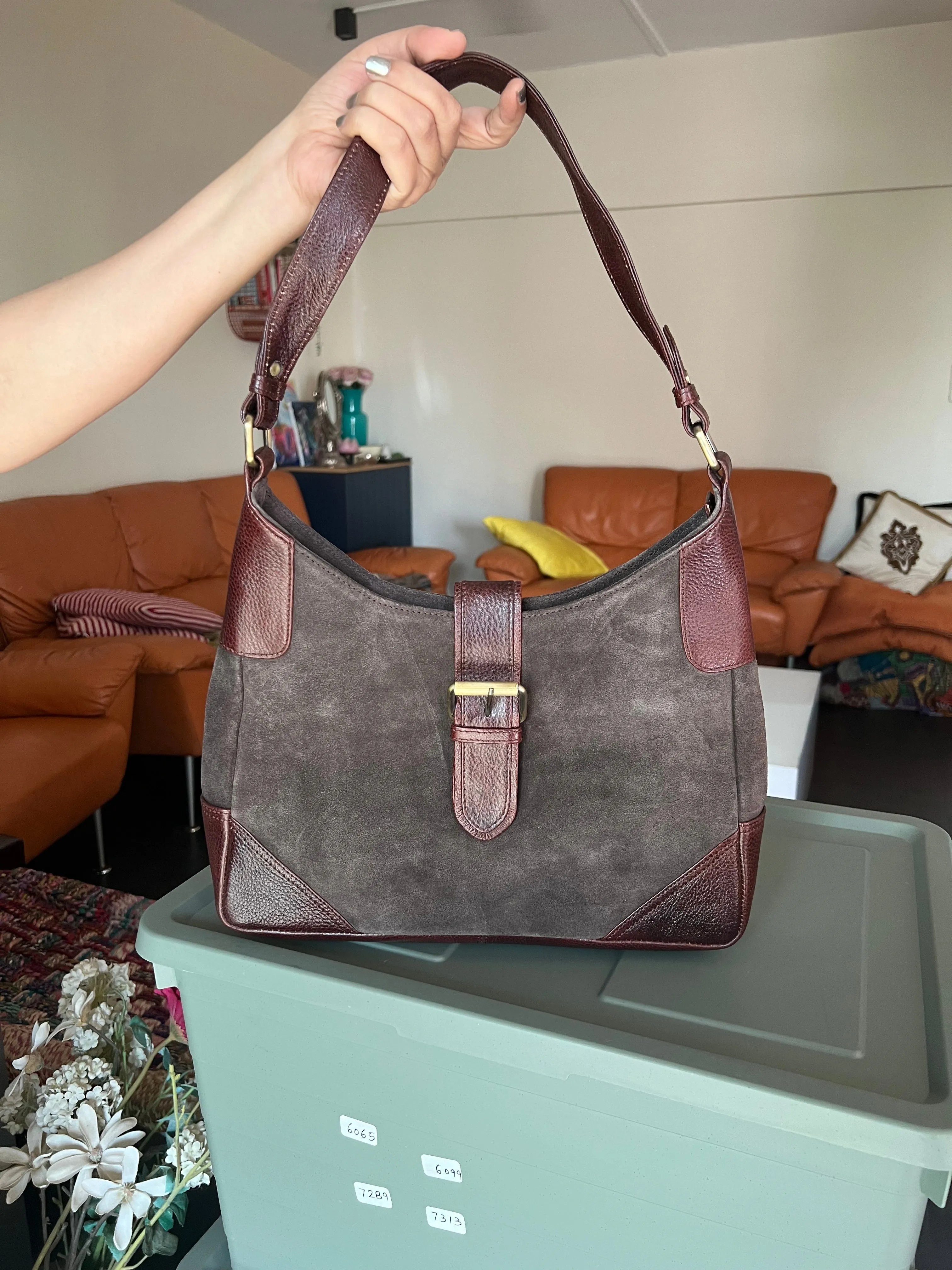 Suede Leather Bag