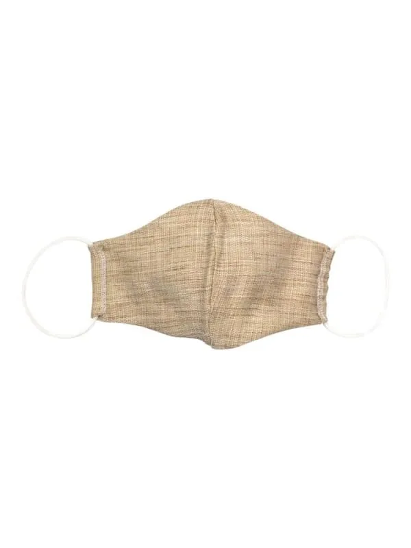 SukiSo Beige Linen Face Mask