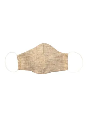 SukiSo Beige Linen Face Mask