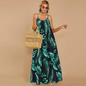 Summer Sleeveless Boho Long Maxi Dresses