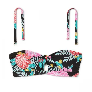 Sunn Lab Women's Knot Front Bandeau Bikini Top