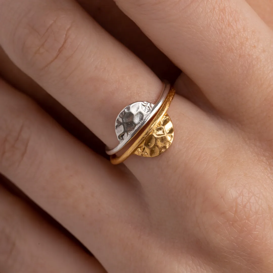 Sunrise Ring in Silver