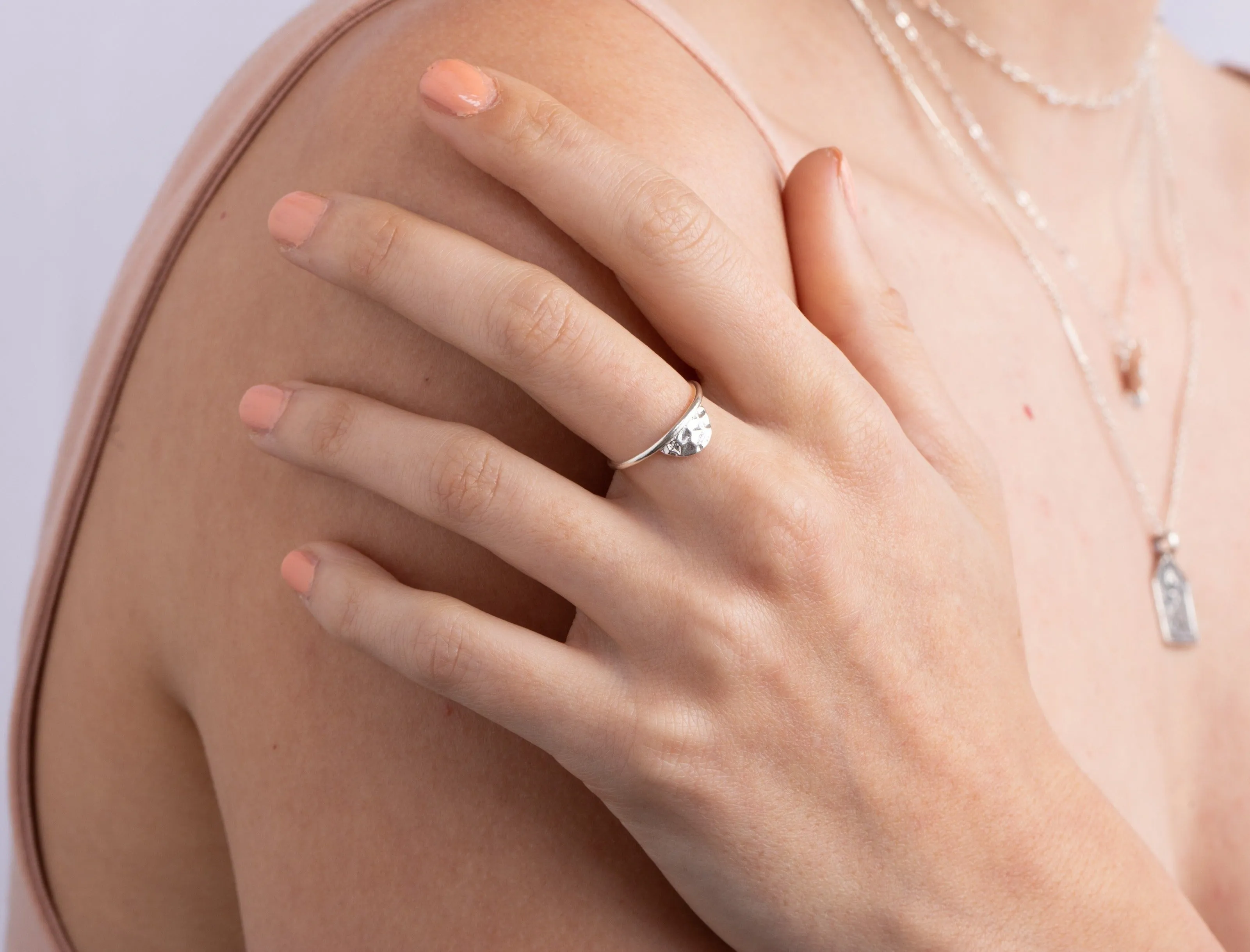 Sunrise Ring in Silver