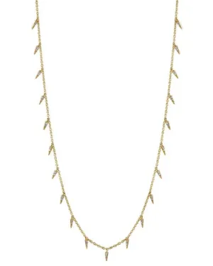 SYDNEY EVAN | Fringe Drop Necklace