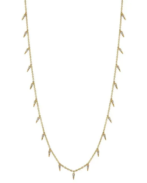 SYDNEY EVAN | Fringe Drop Necklace