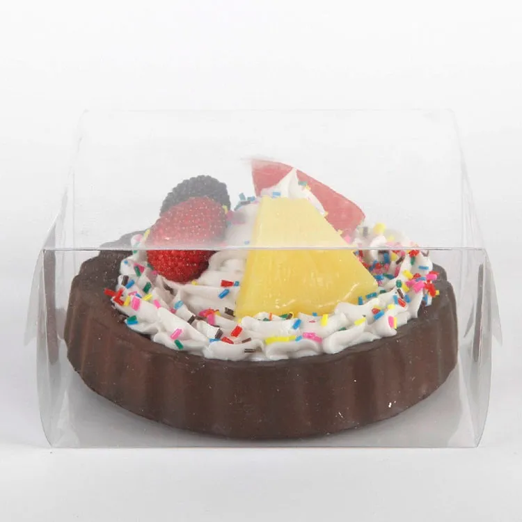 TARTA CON FRUTAS ARTIFICIAL