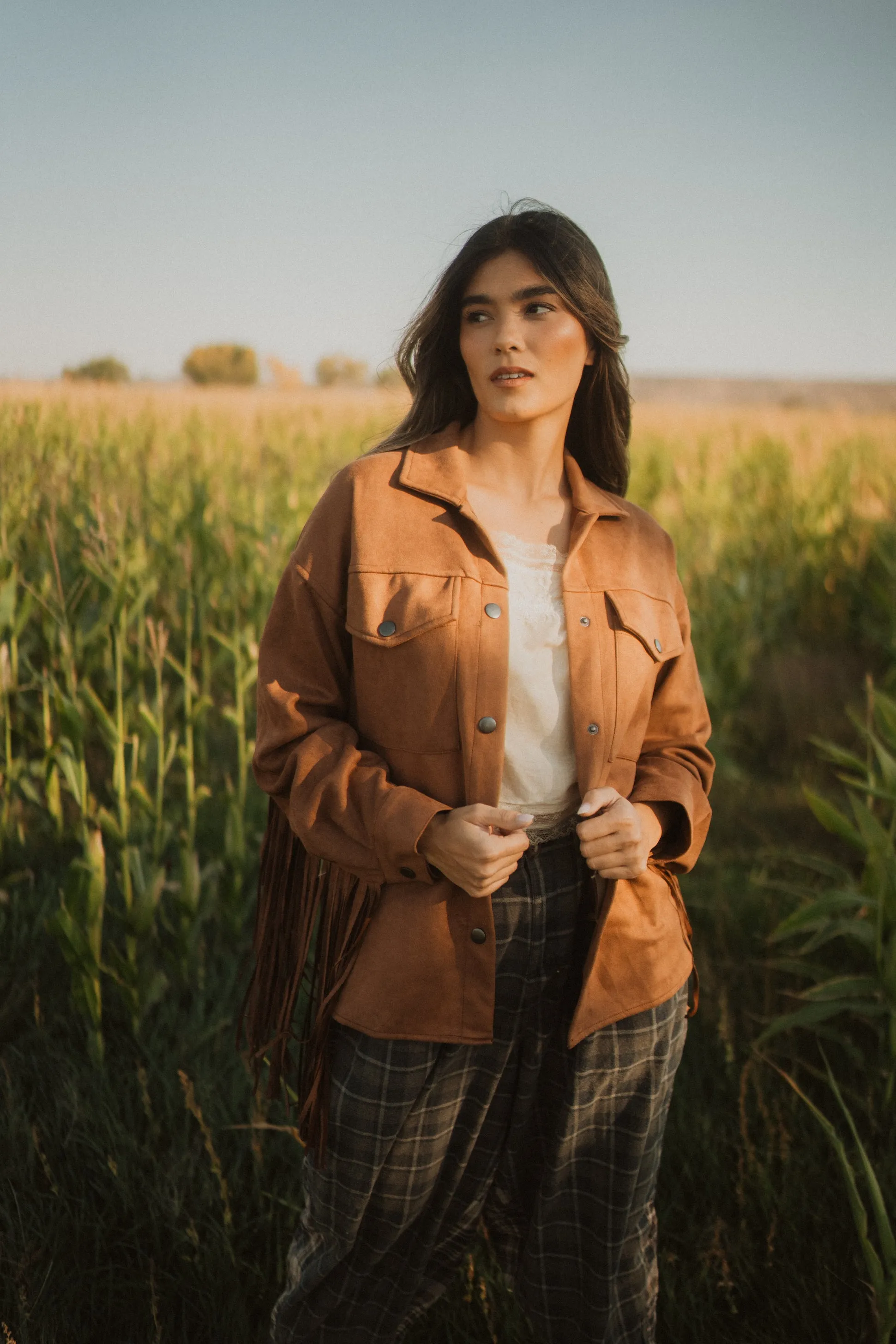 Tenley Fringe Jacket