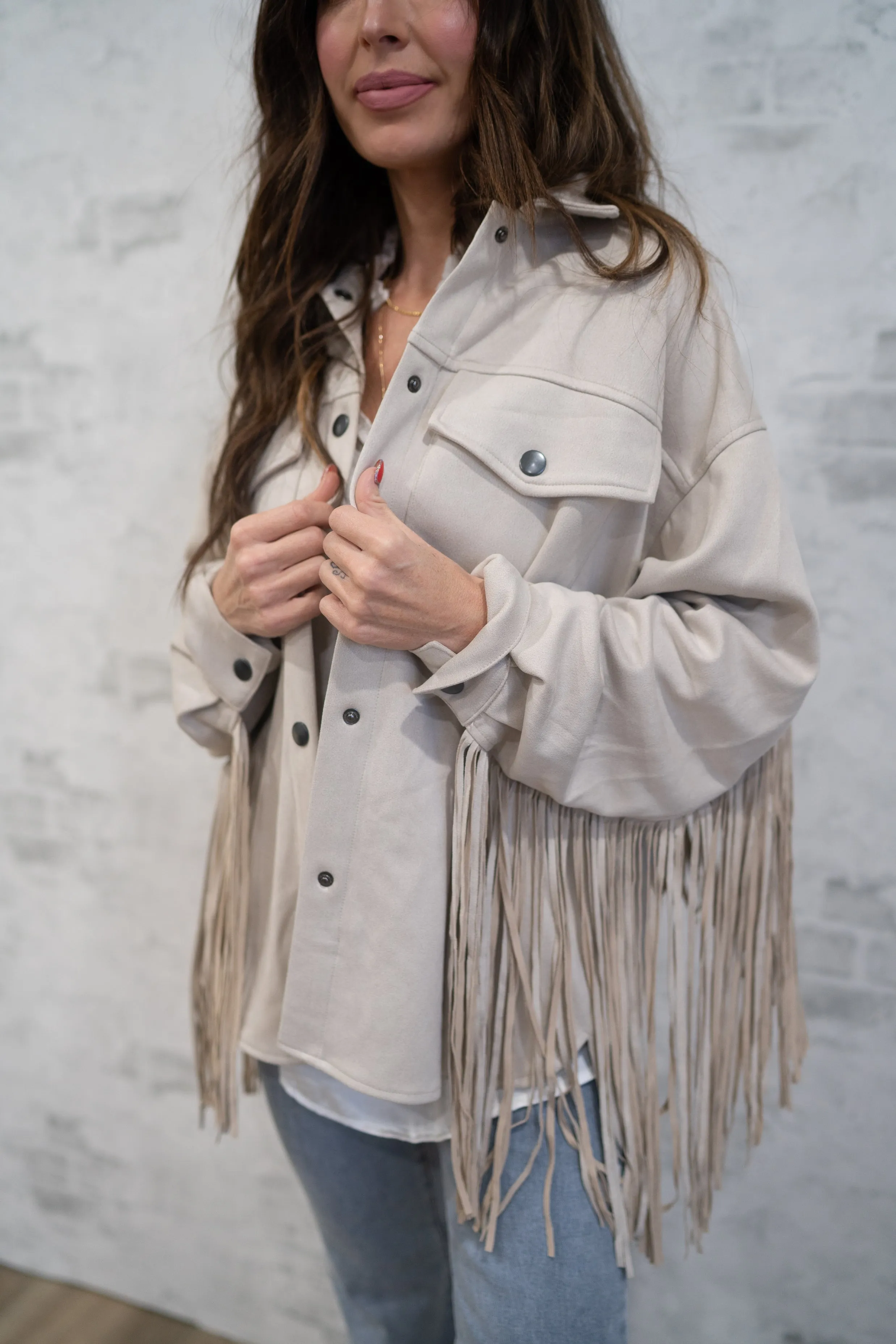 Tenley Fringe Jacket