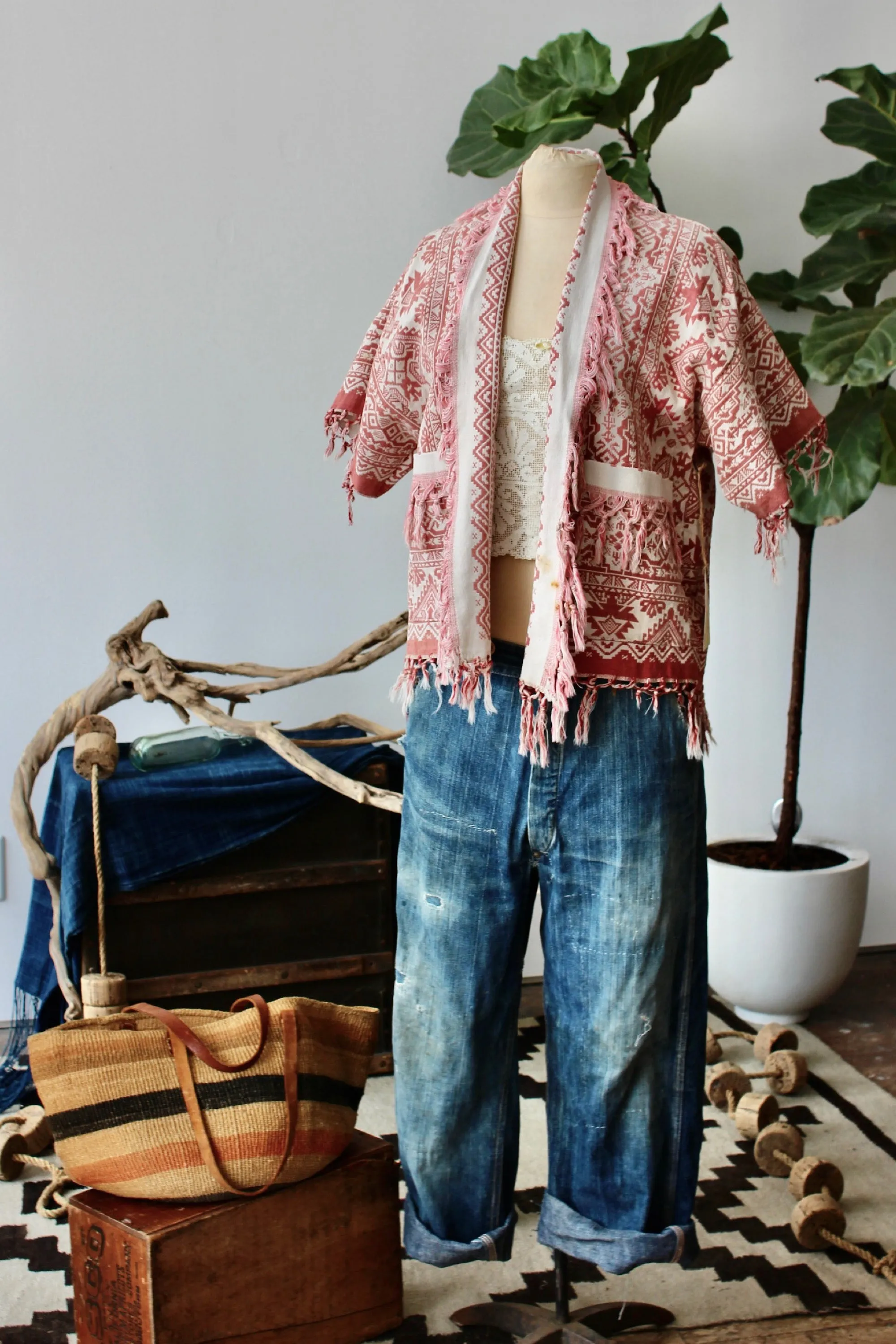 The Highlands Foundry Jacquard Desert Jacket THF18