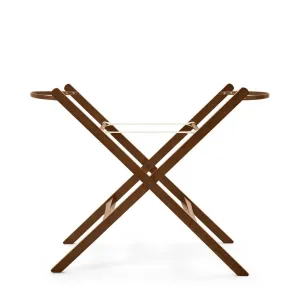 The Little Green Sheep Moses Basket Stand Walnut