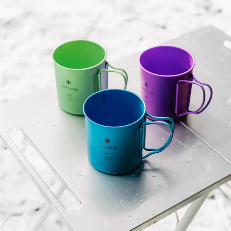 Ti-Single 450 Anodized Cup