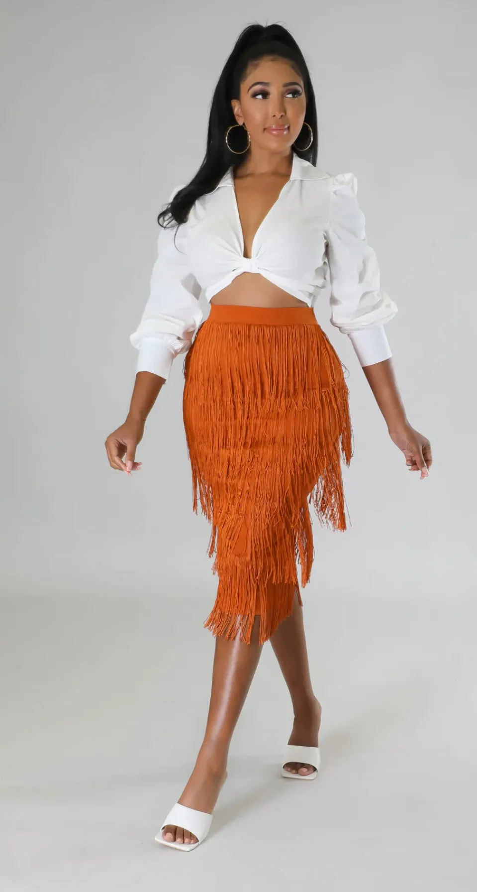 Tina Tassel Skirt