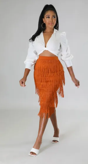 Tina Tassel Skirt