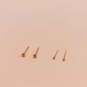 Tiny Ball Stud Earrings