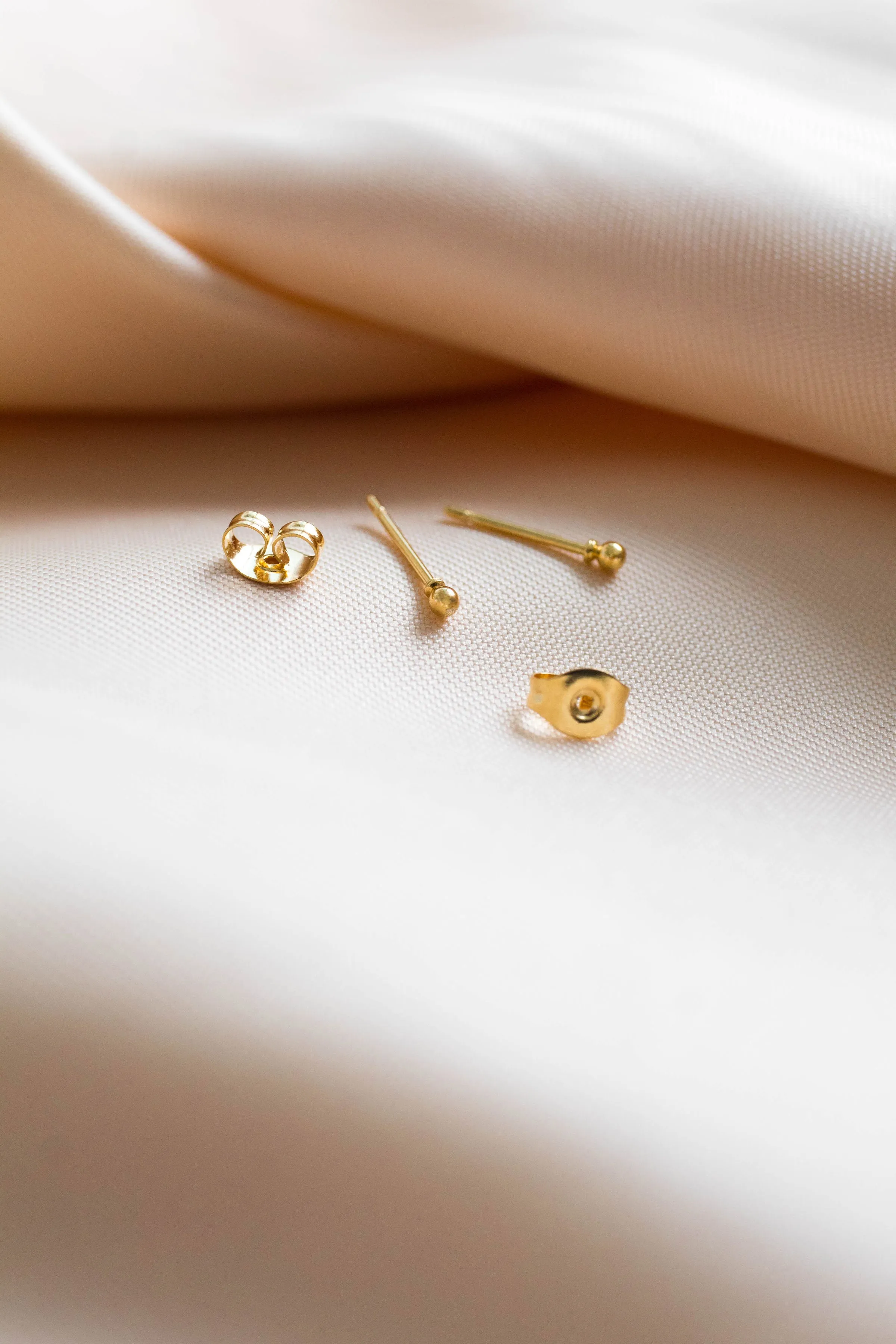 Tiny Ball Stud Earrings