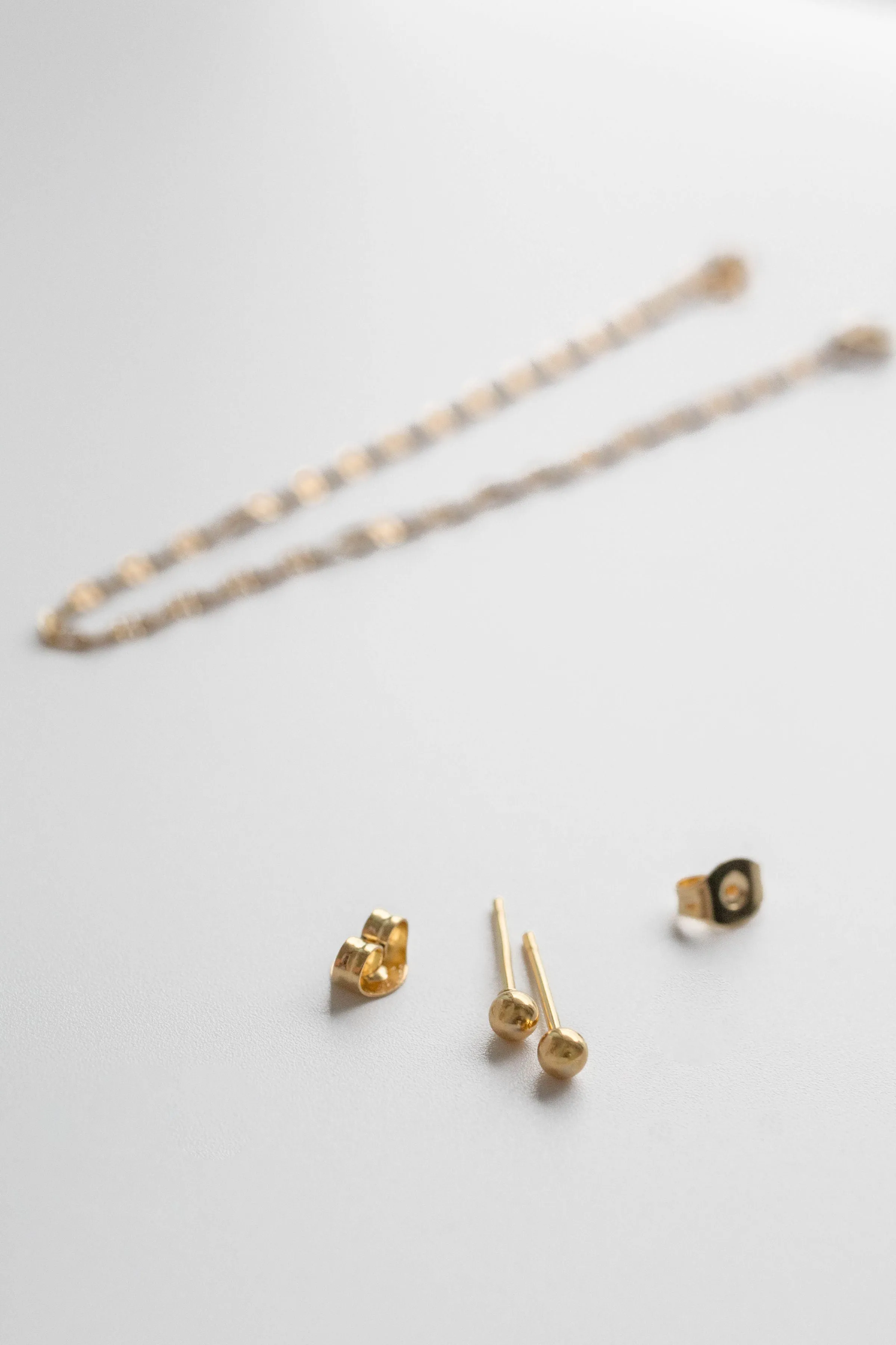 Tiny Ball Stud Earrings