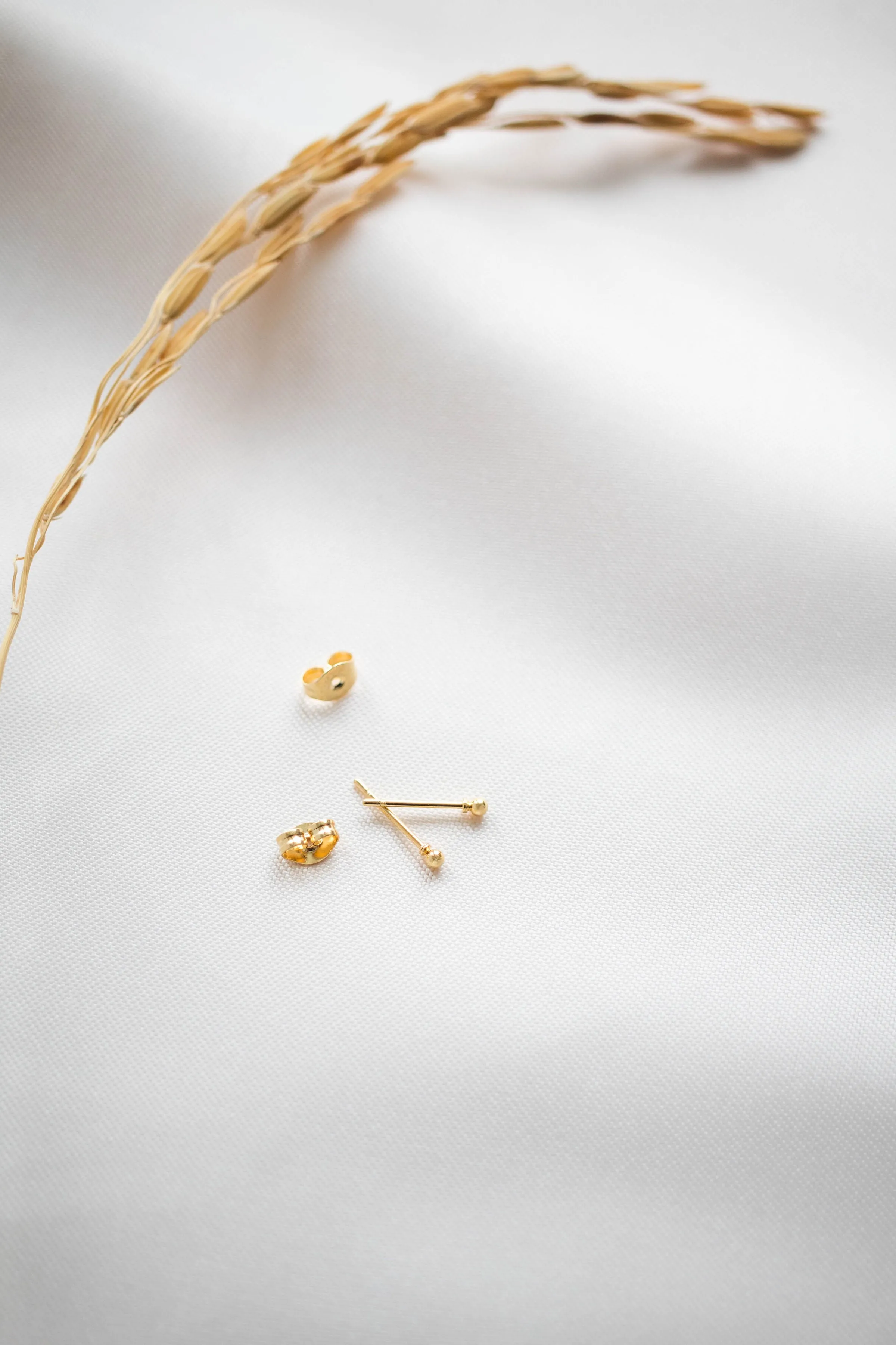 Tiny Ball Stud Earrings