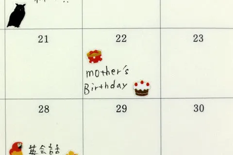 Tiny Birthday Stickers