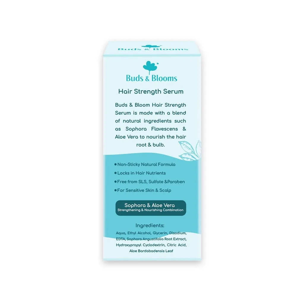 Tiny Buds & Blooms Hair Strength Serum for Post Partum Hairfall Hairloss Hair Regrowth 70ml