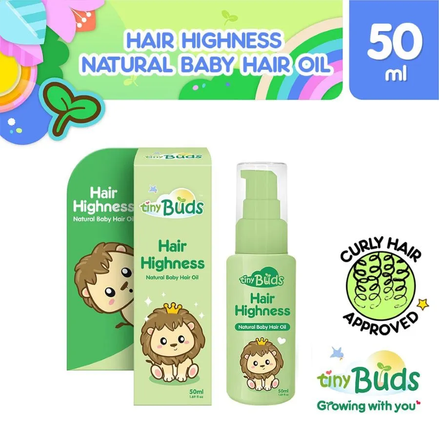 Tiny Buds Hair Highness Natural Baby Hair Oil 50ml