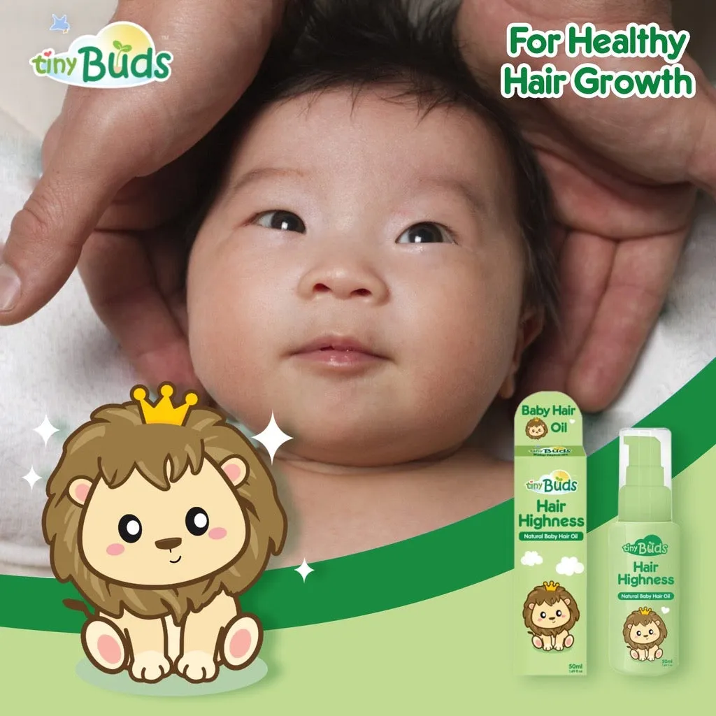 Tiny Buds Hair Highness Natural Baby Hair Oil 50ml