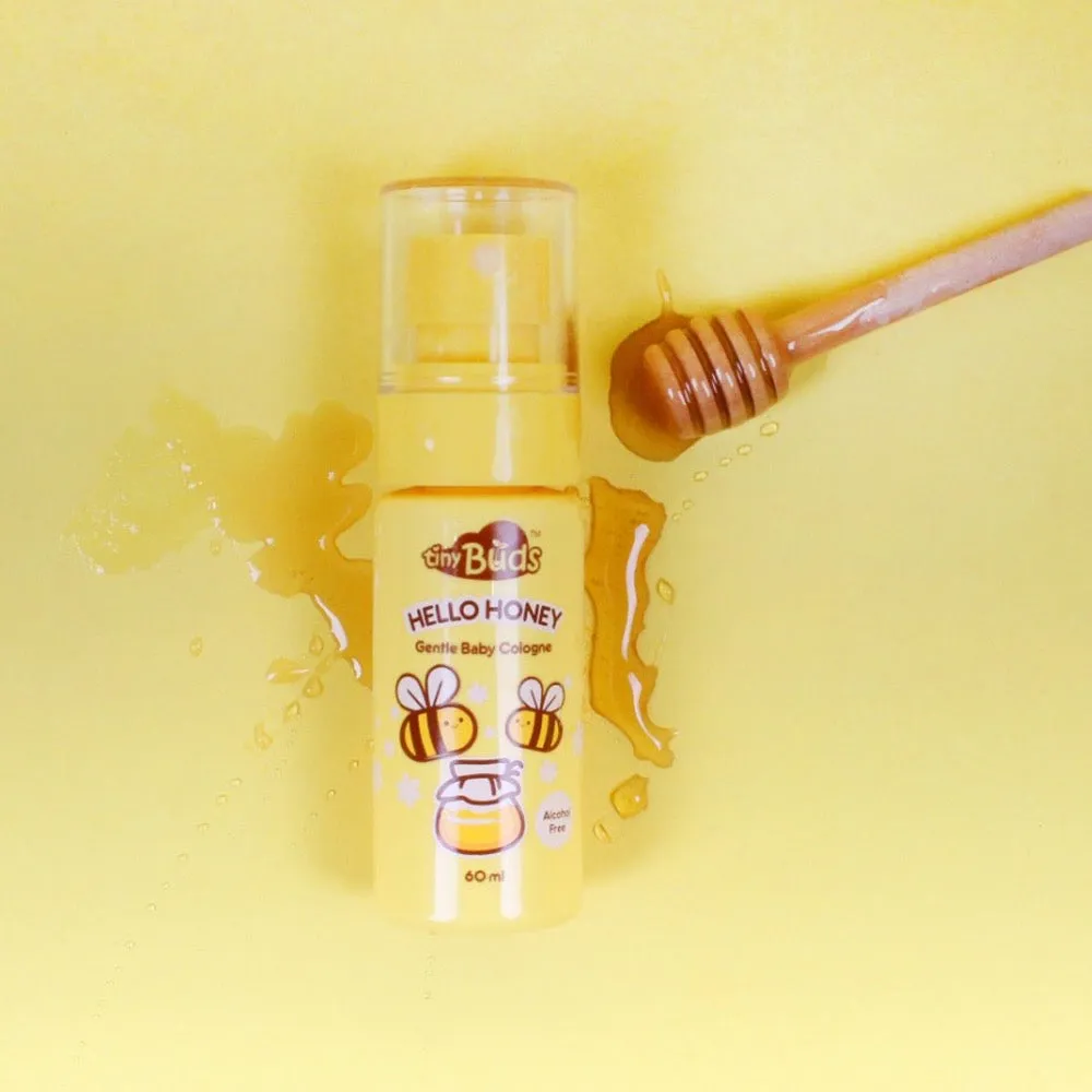 Tiny Buds Hello Honey Gentle Baby Cologne 60ml