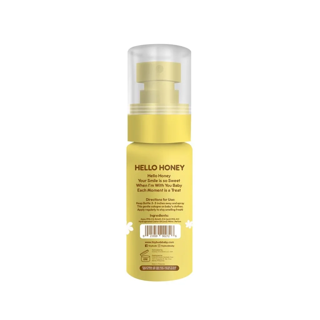 Tiny Buds Hello Honey Gentle Baby Cologne 60ml
