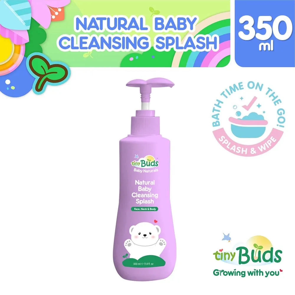 Tiny Buds Natural Baby Cleansing Splash 350ml
