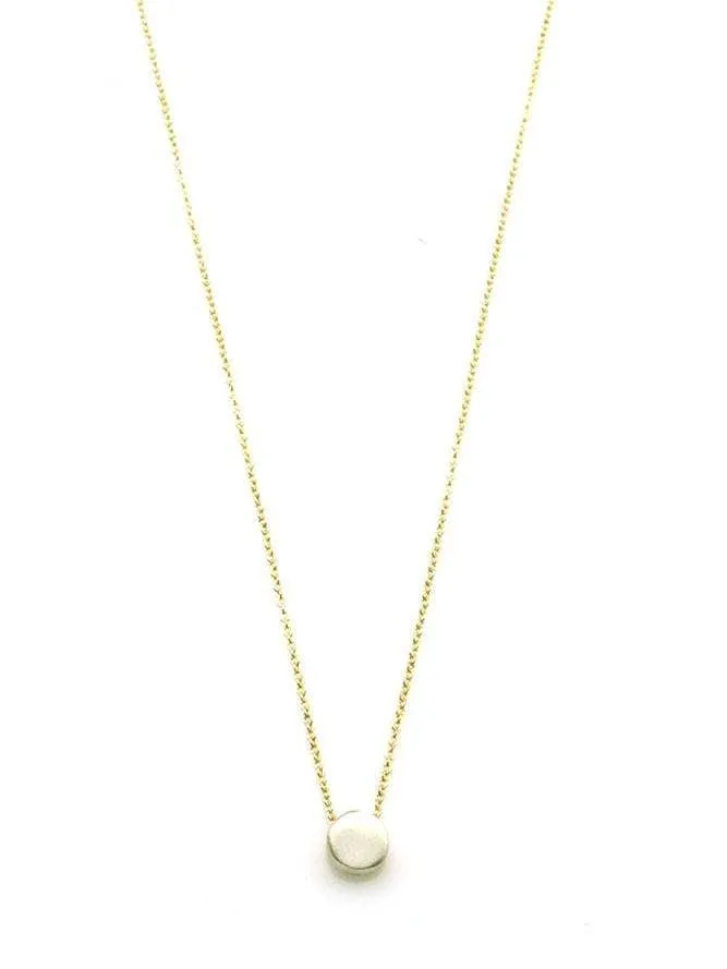 Tiny Circle Necklace