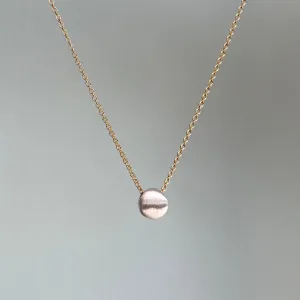 Tiny Circle Necklace