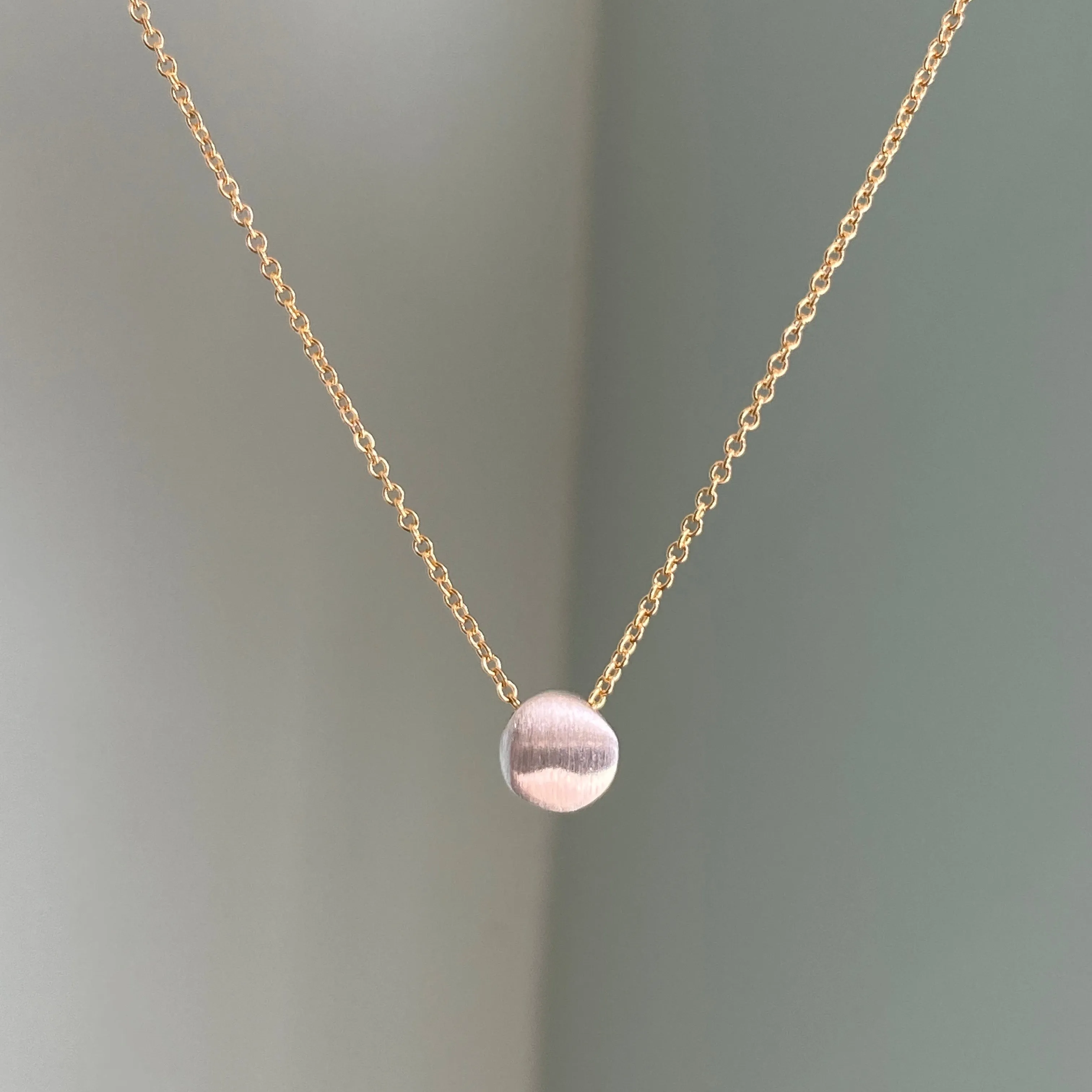 Tiny Circle Necklace