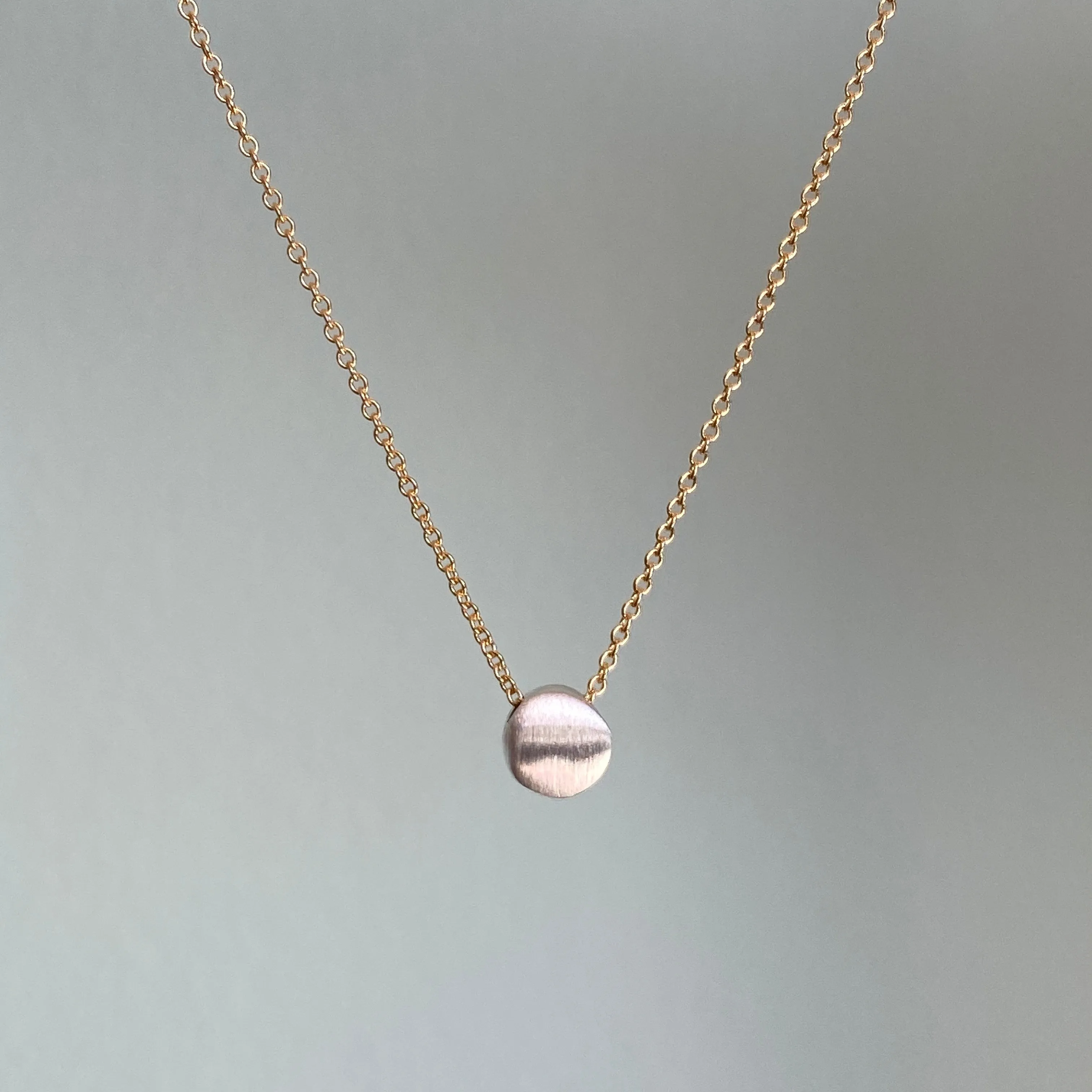 Tiny Circle Necklace