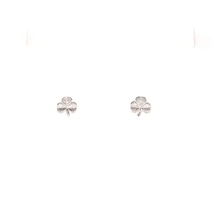 Tiny Clover Earrings
