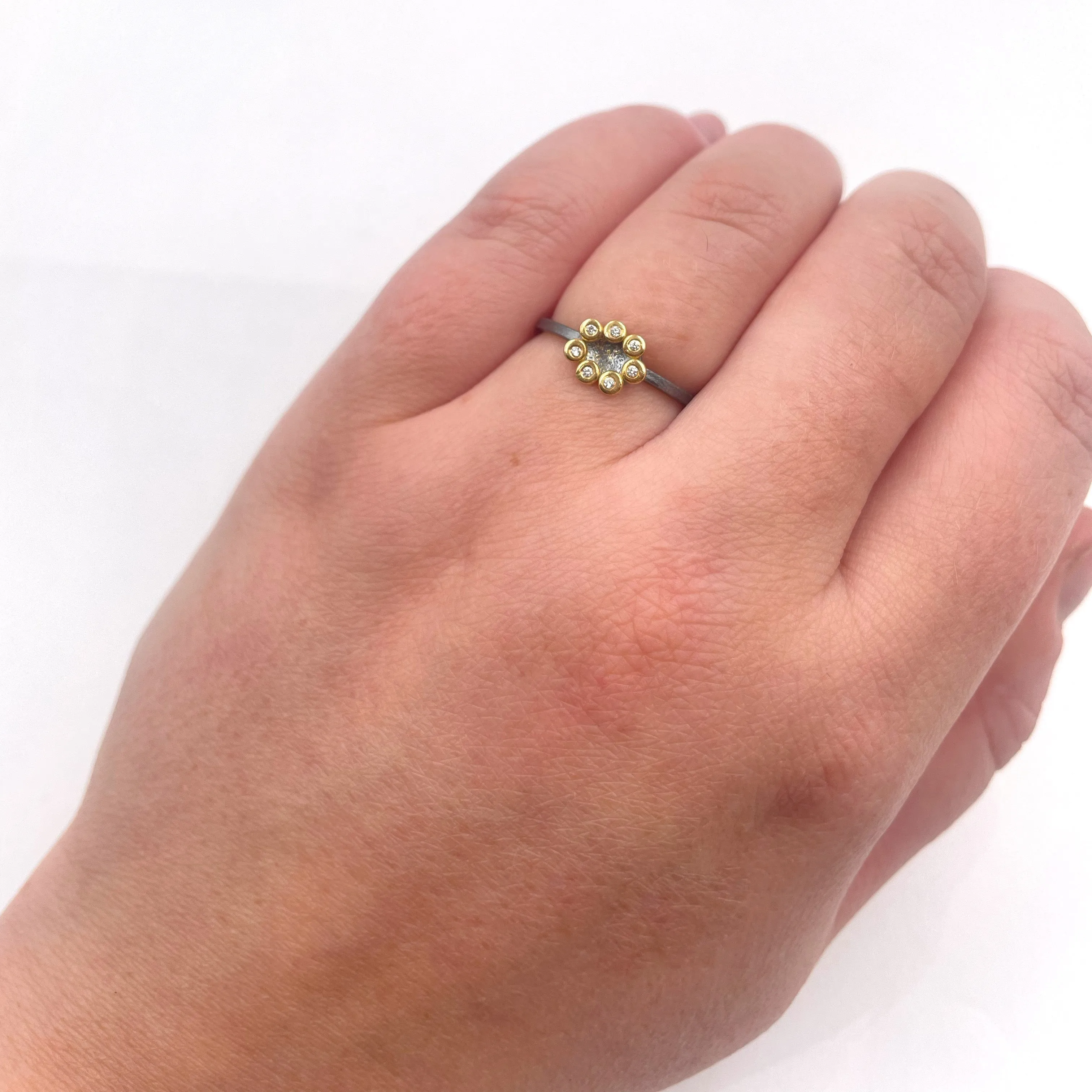 Tiny Flower Ring